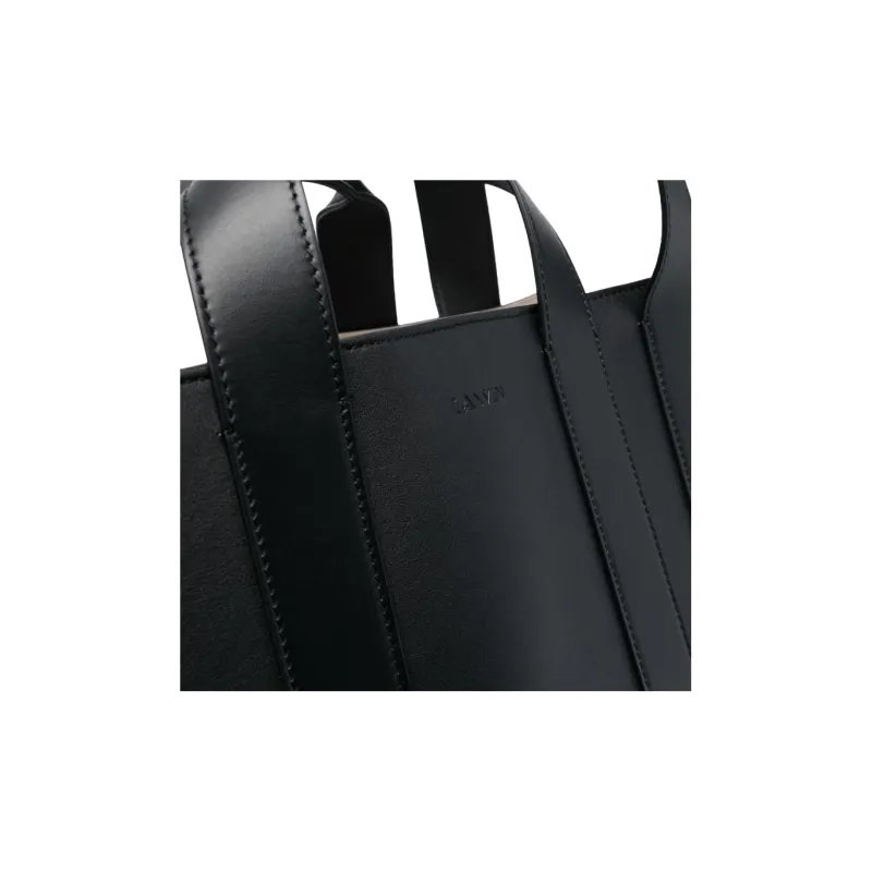 Lanvin Ballade North South Leather Tote Bag-3