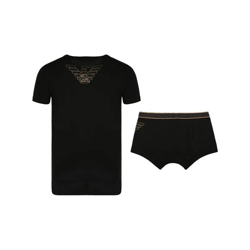 EMPORIO ARMANI Panty Set Men's Black-1