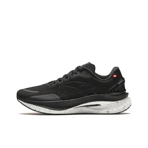 Anta Champion Series Cushioning Breathable Low Top Running Shoes Women's Black