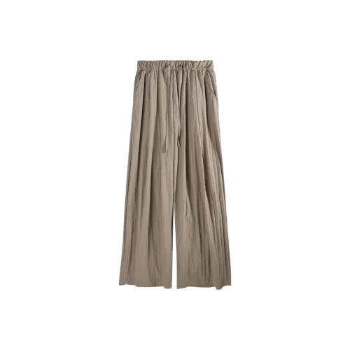 BASIC HOUSE Casual Pants Women's Coffee