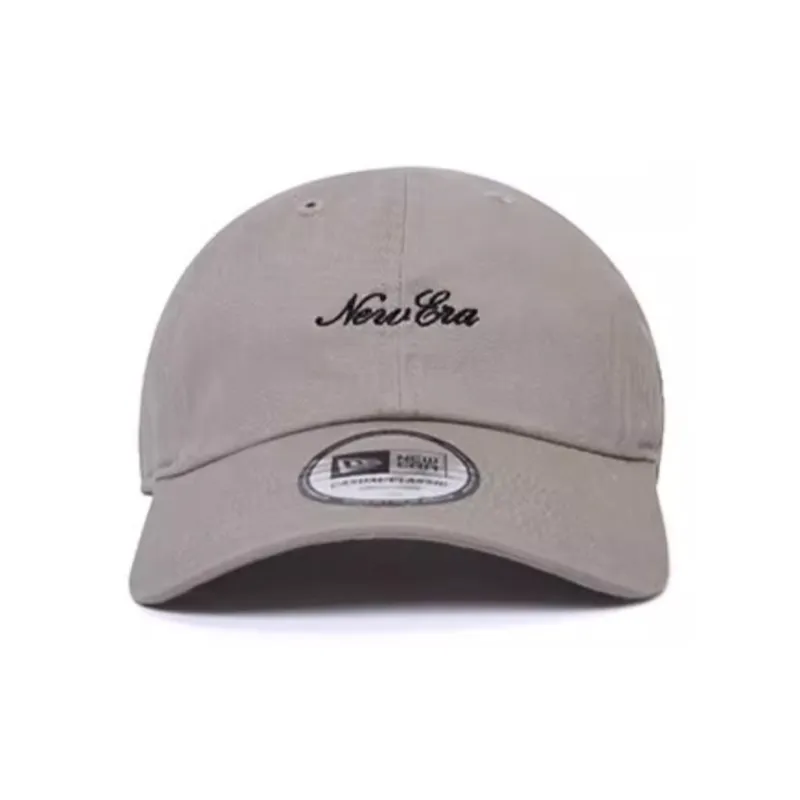 New Era Cotton Baseball Caps Unisex Gray-1
