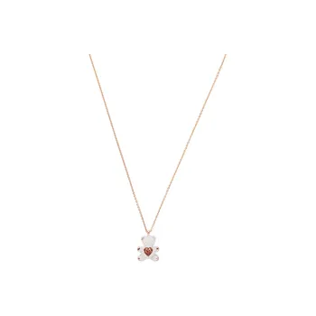 Swarovski Alloy Necklaces Women's Gold