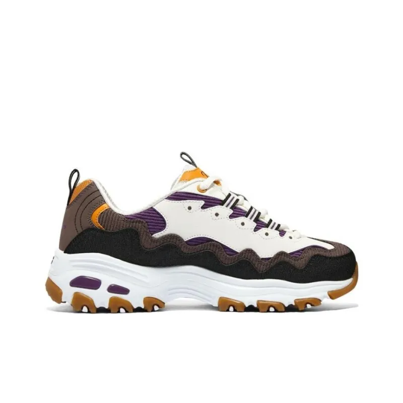 Skechers D'lites 1.0 'White Black Brown' Women's-1