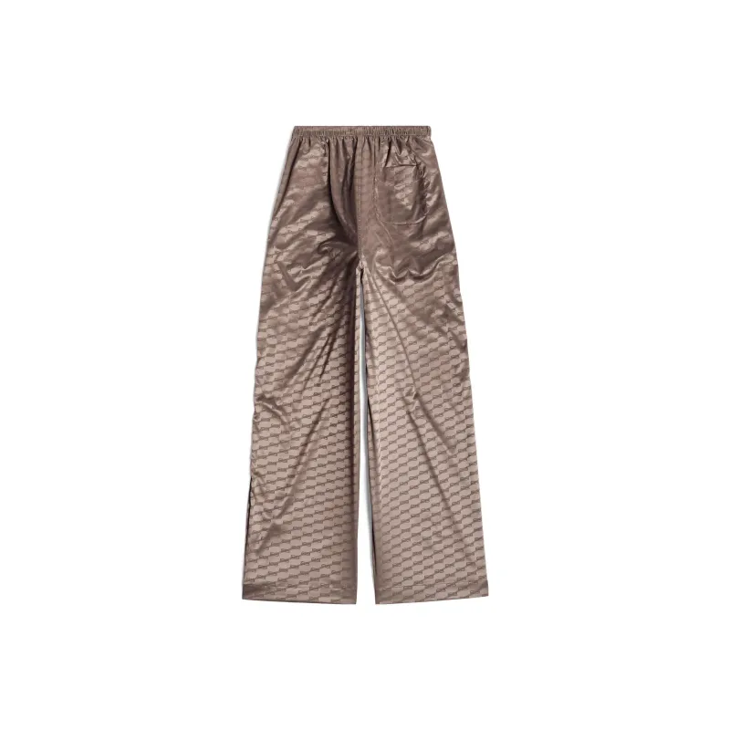 Balenciaga Casual Pants Loose Fit Version Women's Light Brown-1