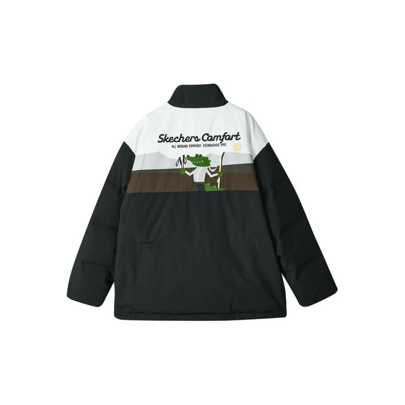 Skechers Sports Life Collection Down Jackets Men Carbon Black/0018-1