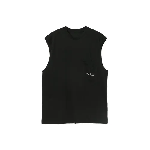 A head of Agua Tank Tops Women's Black