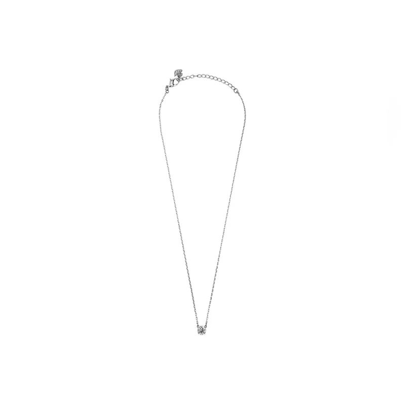 Swarovski Stilla Attract Faux Crystal Necklaces Women's Silver-2