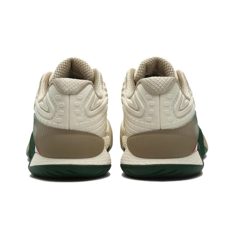 FILA POTENZA Abrasion Resistant Low Top Tennis Shoes Women's Beige-2