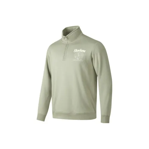 Skechers Skx Classic Series Sweatshirts Unisex Grass Beige