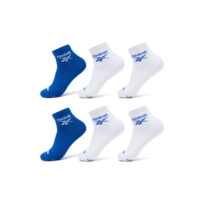 Reebok Street Casual Versatile Ankle Socks Unisex 3 Pack 6 Pack-7