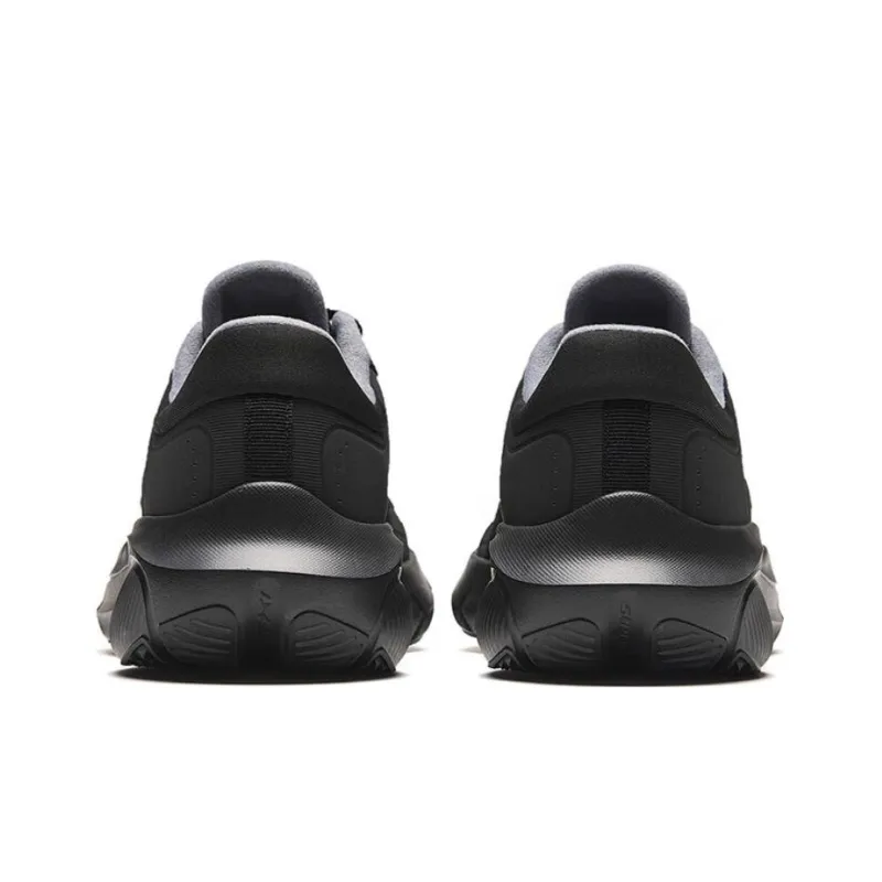 Anta Anti Slip Wear Resistant Low Top Badminton Shoes Men's Black-3