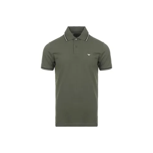 EMPORIO ARMANI Polo Shirts Men Green