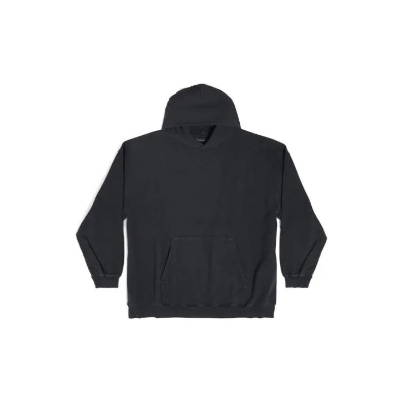 Balenciaga Hoodie 'Black/Silver'-1