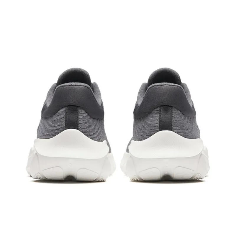 Anta Slip Resistant Low Top Badminton Shoes Men's Gray-3