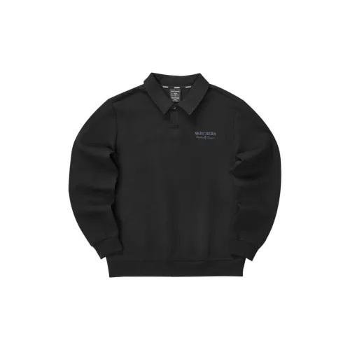 Skechers Diamond Series Sweatshirts Men Carbon Black