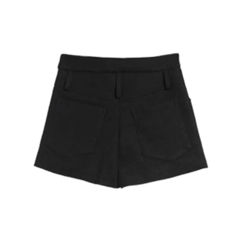 A head of Agua Casual Shorts Women's Black-1