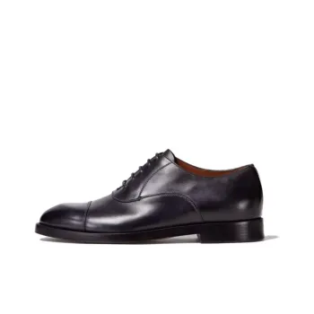 Zegna Torino Leather Oxford Shoes
