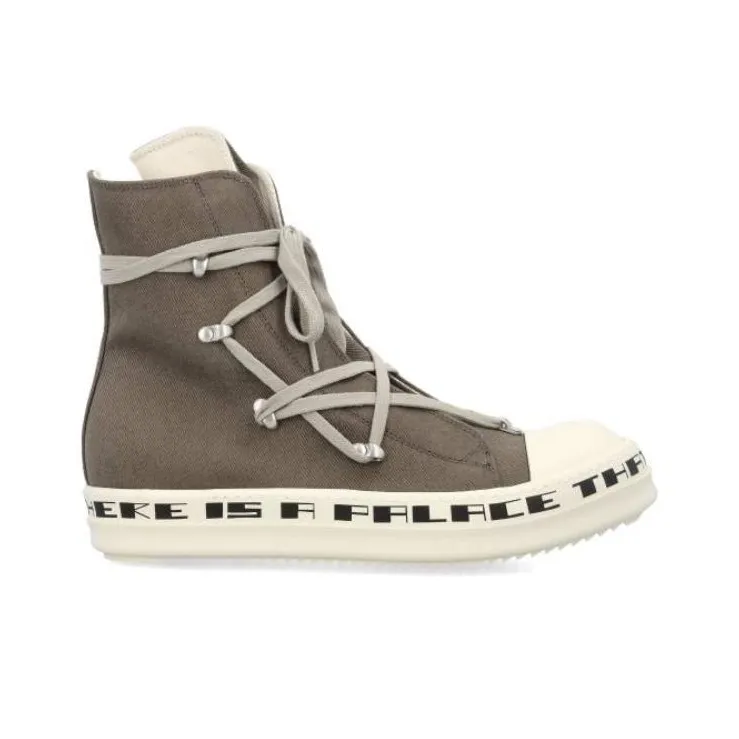 Rick Owens DRKSHDW Hexa High Dust Milk Black-1