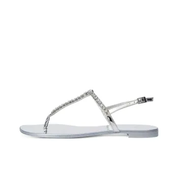 MIU MIU One Strap Sandals Women's Silver