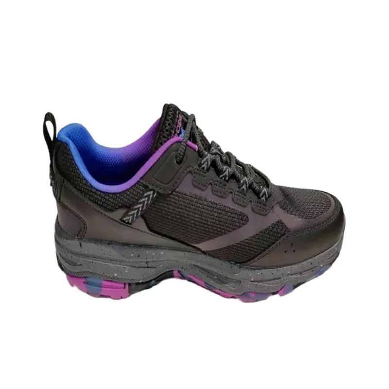 Skechers Go Run Trail Cushioning Mid Top Running Shoes Women's Black-1