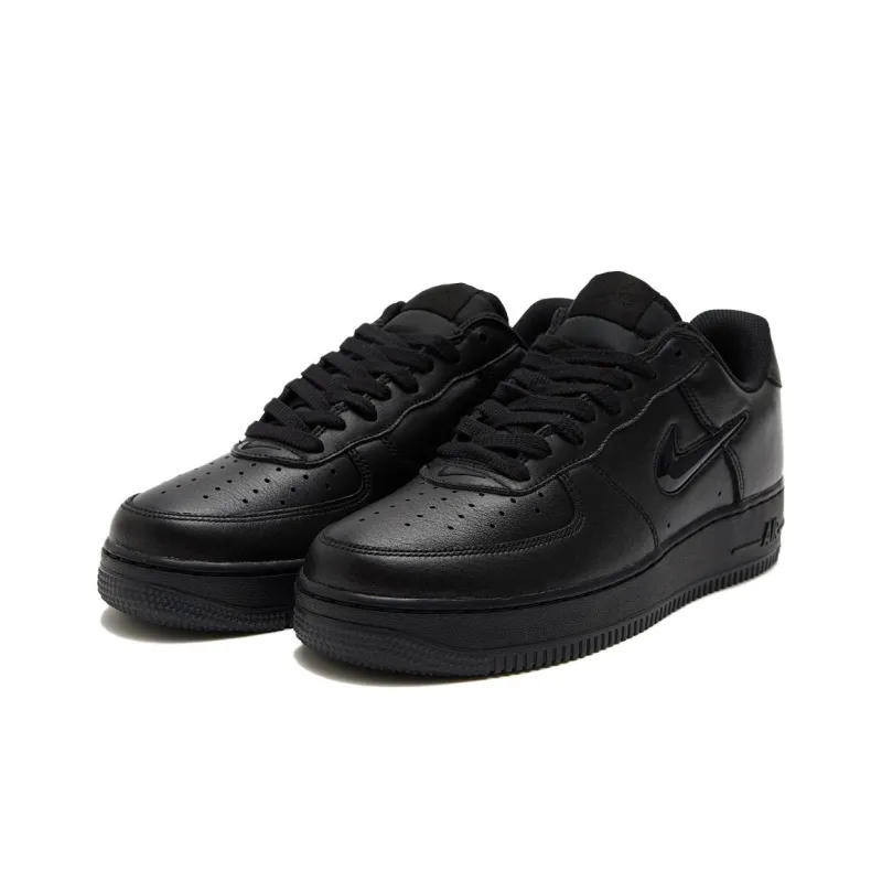 Nike Air Force 1 Low Retro Color Of The Month Jewel Triple Black-2