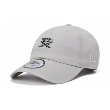 New Era Cotton Baseball Caps Unisex Gray