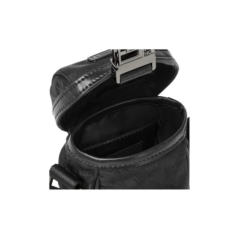 VERSACE Nylon Sling Bag Shoulder Bag Crossbody Bag Regular Men's Black-2
