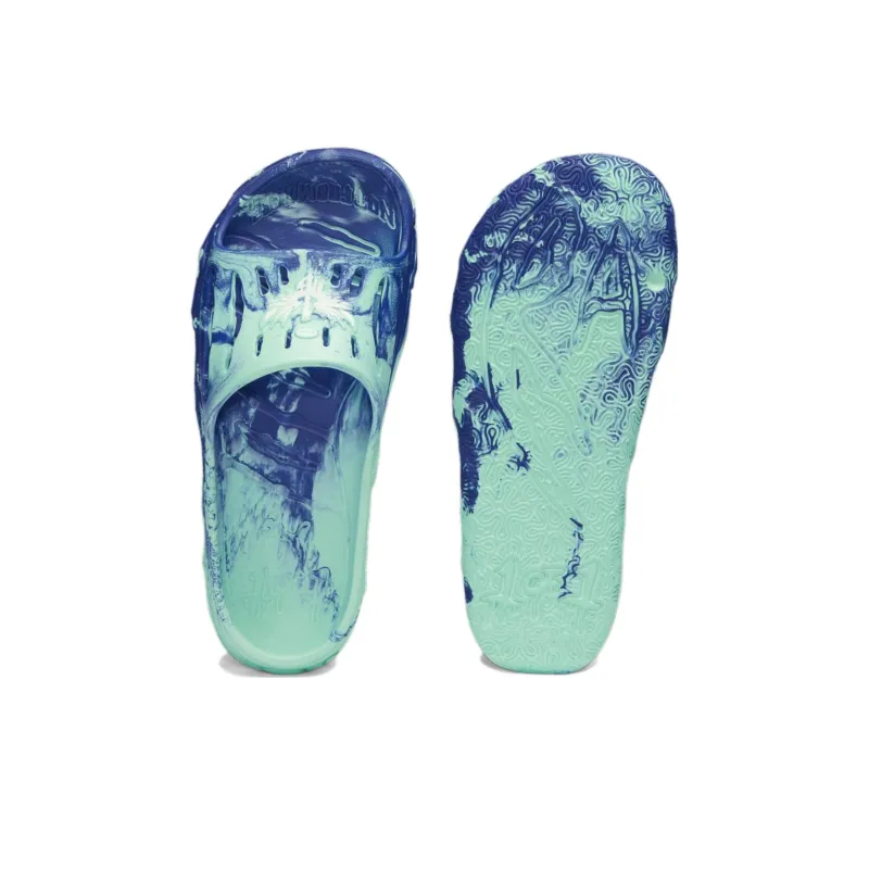 PUMA LaMelo Ball MB.03 Slide Electric Peppermint Royal Sapphire-2