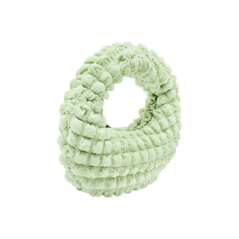 ZARA Cotton Crossbody Handbag Mini Women's Green-2