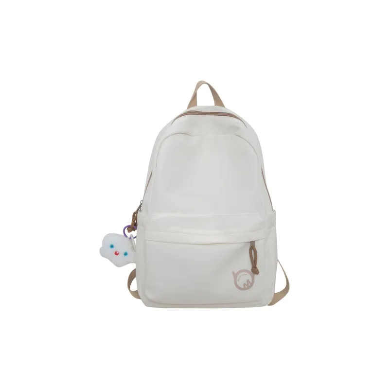 NOMK Nylon Fabric Backpack Regular Unisex Multicolor-6