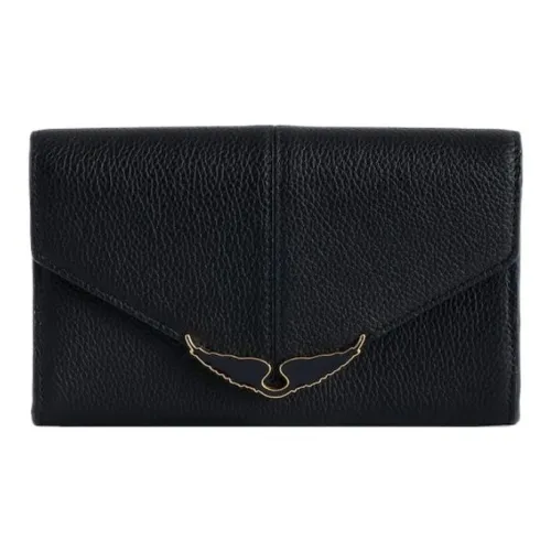 Zadig&Voltaire Borderline Folded Leather Wallet