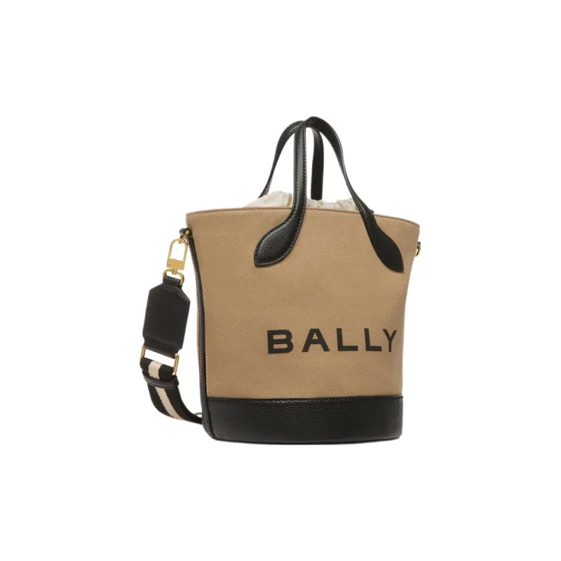 BALLY Fabric One Shoulder Handbags Women's Brown-2