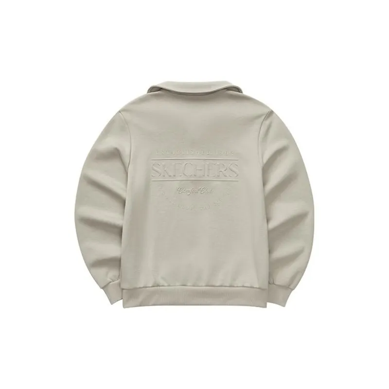 Skechers Sweatshirt Women's Beige Brown-1