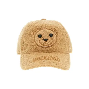 MOSCHINO Embroidered logo Fleece Baseball Cap