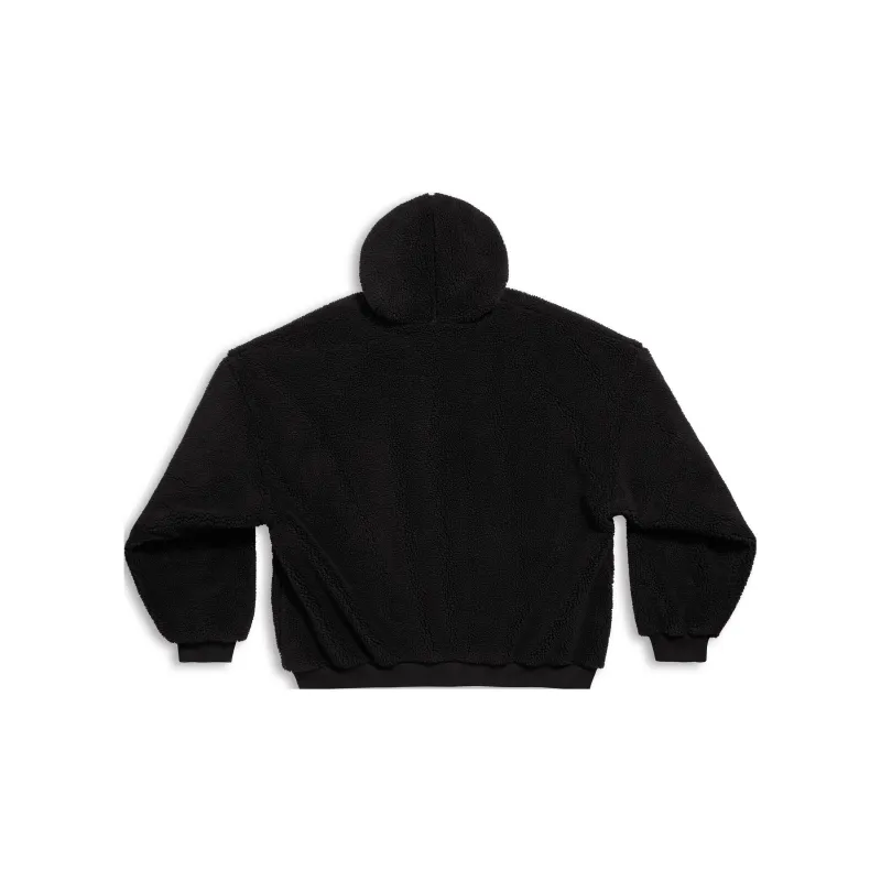 Balenciaga Outerwear Zip Up Hoodie Oversized In-1