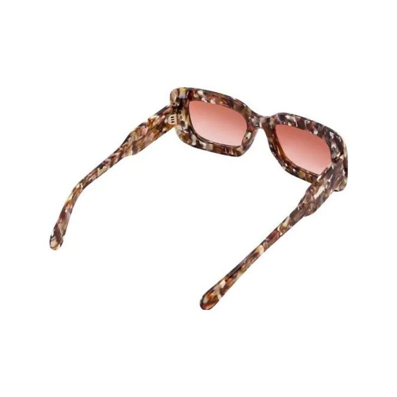 Chloe Acetate Acetyl Square Sunglasses Women's Multicolor-2