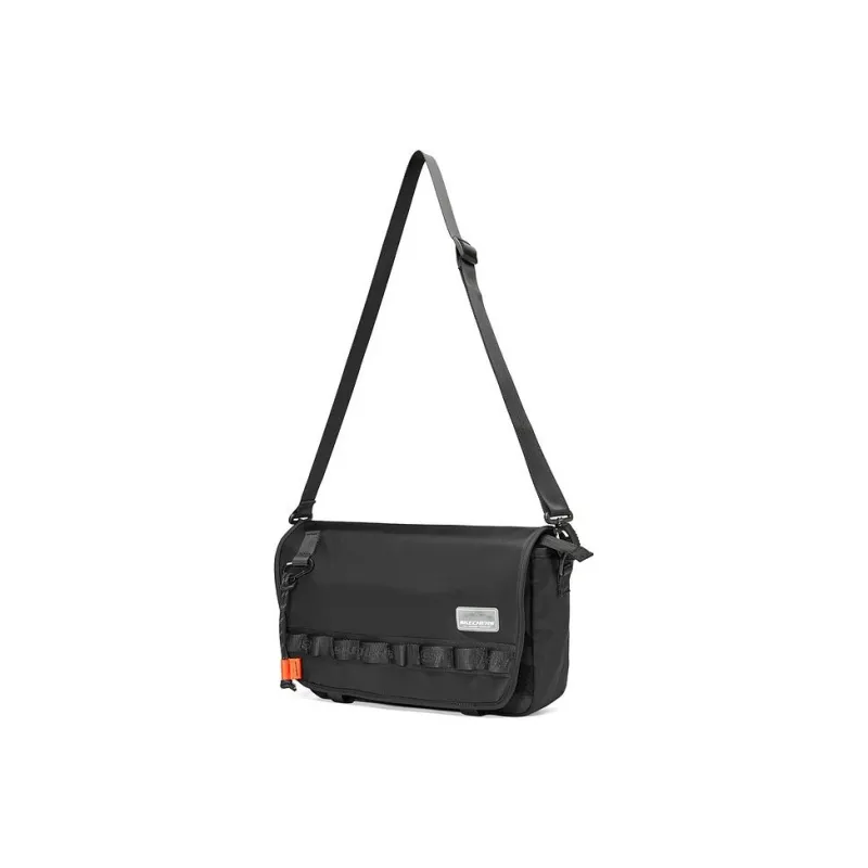 Skechers Fabric Shoulder Bag, Crossbody Bag Trumpets Unisex Black-1