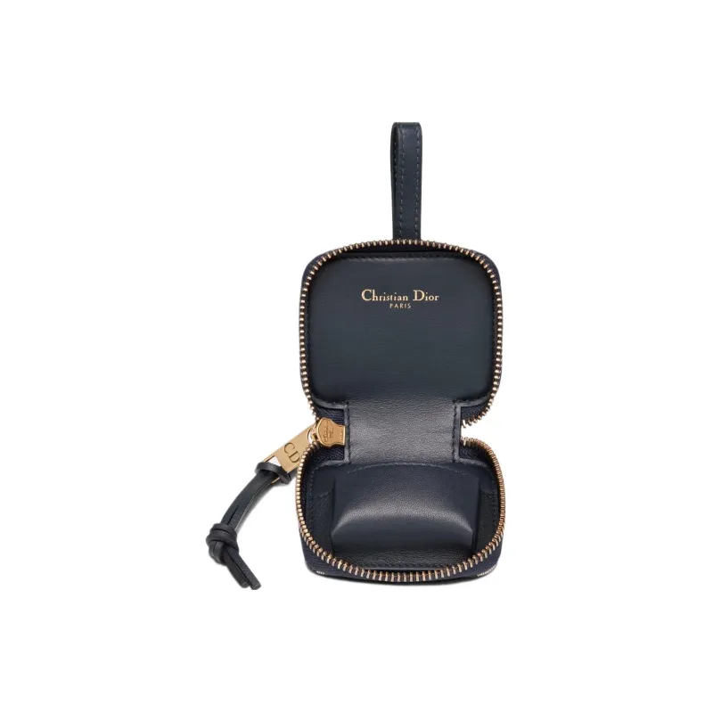 DIOR Jacquard Fabric AirPods Pro Protective Case Earphone Case Women's Blue-3