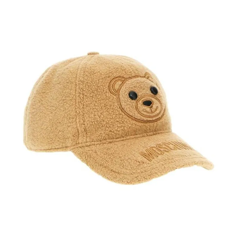 MOSCHINO Embroidered-logo Fleece Baseball Cap-2