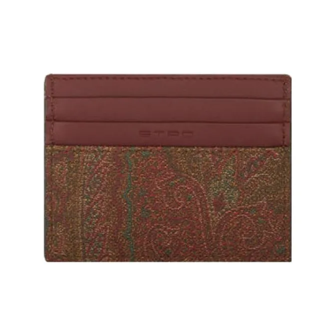 ETRO Patterned Jacquard Wallet-1