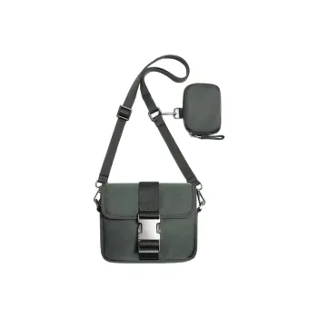 ZARA Nylon Crossbody Bag Mini Men's Green