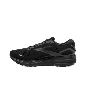 Brooks Ghost 15 Cushioned Slip Resistant Low Top Casual Running Shoes Men's Black