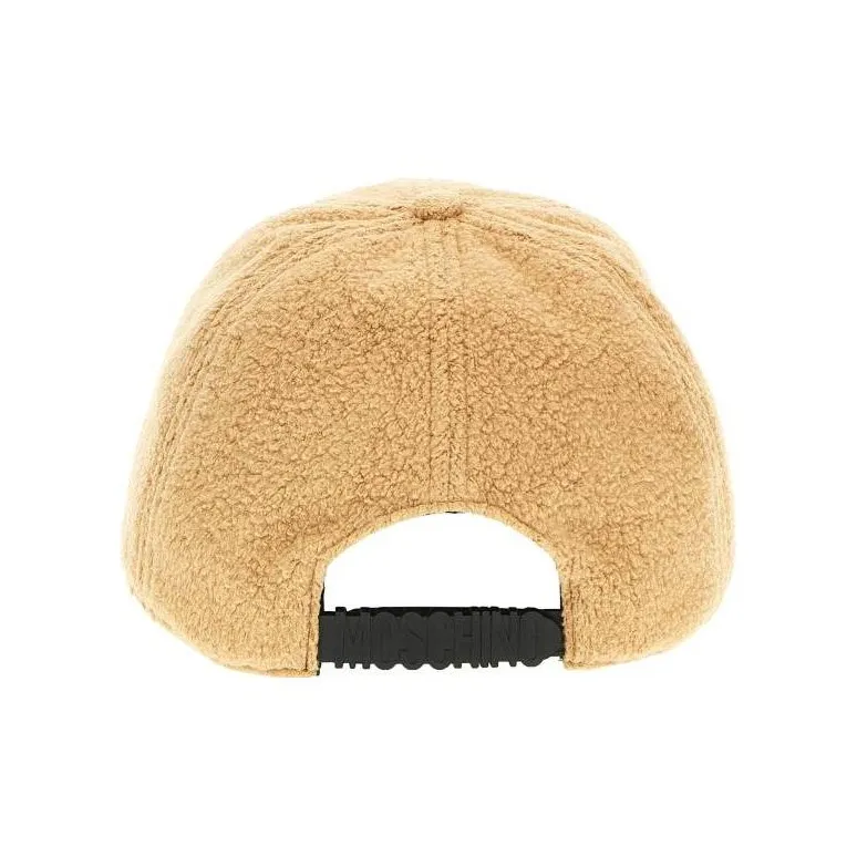 MOSCHINO Embroidered-logo Fleece Baseball Cap-1