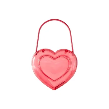 ZARA Acrylic Handbag Mini Women's Peach Pink