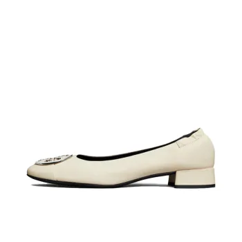 TORY BURCH Claire Casual Single Shoes 2.5cm Women's Light Cream