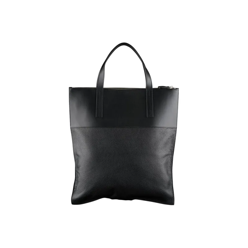 A.P.C Leather Tote Bag Shopping Bag Shoulder Bag Handbag Regular Men's Black-2