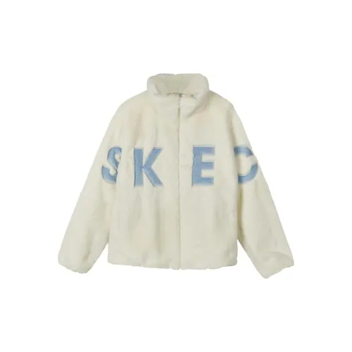 Skechers Velvet Jackets Women's Marshmallow White/0074