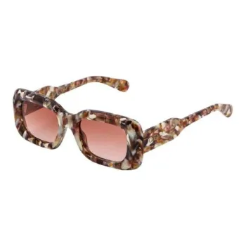 Chloe Acetate Acetyl Square Sunglasses Women's Multicolor