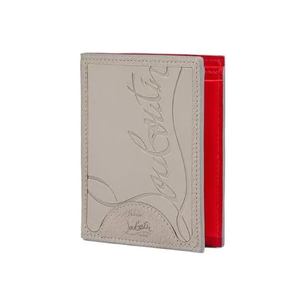 CL LUBOTING Leather Wallet Regular Unisex Gray-1