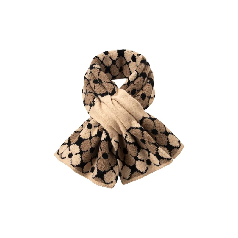 BAIJUAN Knit Scarves Unisex-7